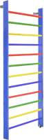 Шведская стенка Dinamika Цветная ZSO-000062 (2.6x1, сосна) - 