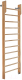 Шведская стенка Dinamika С турником ZSO-002568 (2.4x0.8, сосна) - 