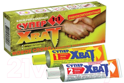 

Клей Новбытхим, Супер-Хват эпоксидный 492