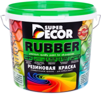 Краска Super Decor Резиновая №03 Спелая дыня (12кг) - 