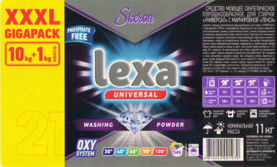 Стиральный порошок Lexa Универсальный  (11кг)