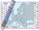 Скретч-карта Белкартография Европа (в тубусе) - 