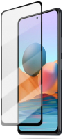 Защитное стекло для телефона Case Full Glue для Redmi Note 10 (черный глянец) - 