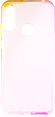 Чехол-накладка Case Gradient Dual для Huawei Y6s (розовое золото)