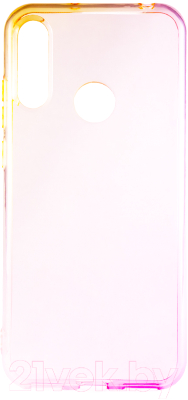 Чехол-накладка Case Gradient Dual для Redmi K30 (розовое золото)