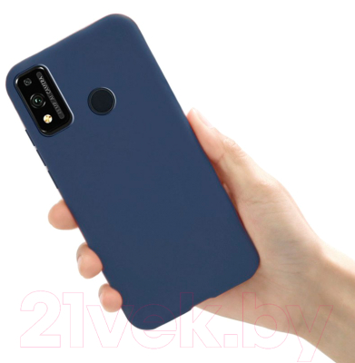 Чехол-накладка Case Matte для Huawei Honor 9X Lite (синий)