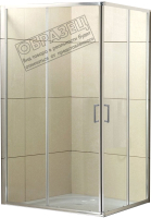 

Душевой уголок BelBagno, UNO-195-AH-2-90/70-P-Cr