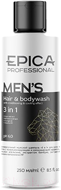 Шампунь для волос Epica Professional Men's Универсальный 3в1 (250мл)