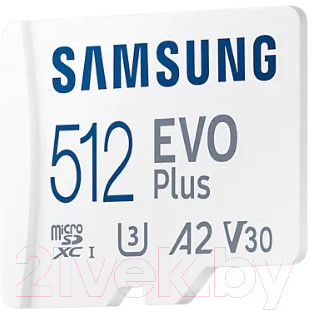 Карта памяти Samsung Evo Plus MicroSD 512GB (MB-MC512KA/RU)