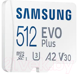 Карта памяти Samsung Evo Plus MicroSD 512GB (MB-MC512KA/RU)