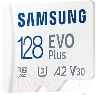 Карта памяти Samsung Evo Plus MicroSD 128GB (MB-MC128KA/RU)