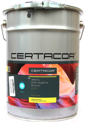 Грунт-эмаль Certa Certacor 111 7016 (4кг, серый антрацит)