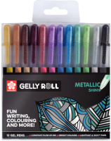 

Набор гелевых ручек Sakura Pen, Roll Metallic / POXPGBMET12