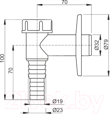 Изображение товара Сифон Alcadrain APS2-BL-01