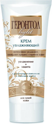 

Крем для лица, Геронтол Light Увлажняющий с оливковым маслом