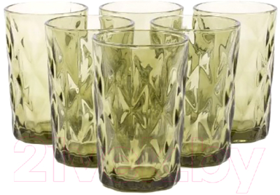 Набор стаканов Белбогемия Круиз 12058970 / 100350 (6шт)