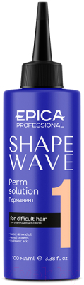 Средство для химической завивки Epica Professional 1 Shape wave перманент (100мл)