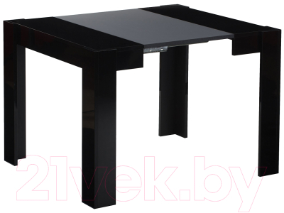 Обеденный стол Levmar Giant GW (черный глянец)