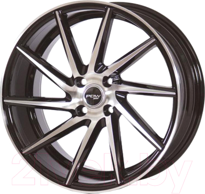 Изображение товара Литой диск PDW 1022Left 15x7" 4x100мм DIA 60.1мм ET 30мм MB