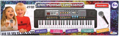 Музыкальная игрушка Играем вместе Электронный синтезатор / B1035325-R