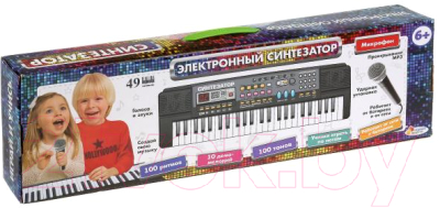 Музыкальная игрушка Играем вместе Электронный синтезатор / B1035325-R