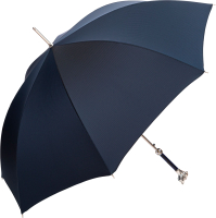 

Зонт-трость Pasotti, Labradore Silver StripesS Dark Blu