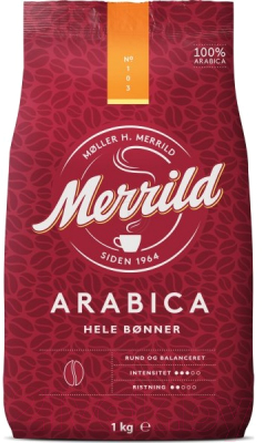 Кофе в зернах Merrild Arabica / 11840 (1кг)