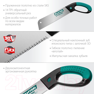 Ножовка Kraftool 1-15181-30-14