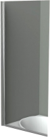 

Стеклянная шторка для ванны BelBagno, UNO-V-1-85/150-C-Cr