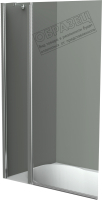 

Стеклянная шторка для ванны BelBagno, UNO-V-11-90/150-P-Cr