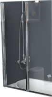 

Стеклянная шторка для ванны BelBagno, UNO-V-2-80/150-C-Cr