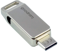Usb flash накопитель Goodram ODA3 64GB (ODA3-0640S0R11) (серебристый) - 