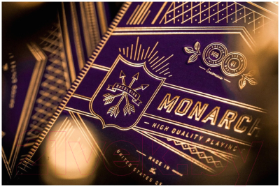 Изображение товара Игральные карты Theory 11 Purple Monarchs / T1140