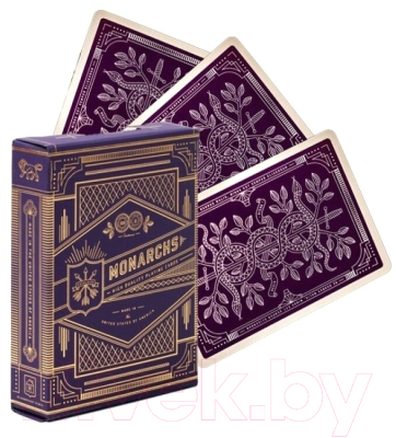 Изображение товара Игральные карты Theory 11 Purple Monarchs / T1140