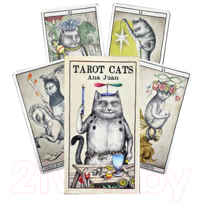 Изображение товара Гадальные карты Fournier Tarot Cats by Ana Juan / 1044658
