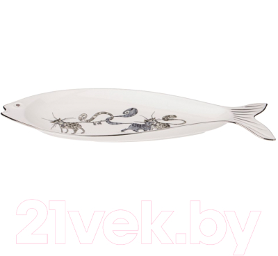 Тарелка для рыбы Lefard Котики / 264-1044