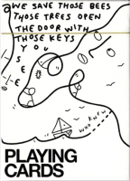 Игральные карты Theory 11 Shantell Martin White / T1149 -