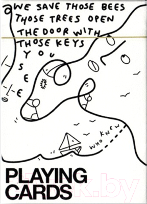 Изображение товара Игральные карты Theory 11 Shantell Martin White / T1149