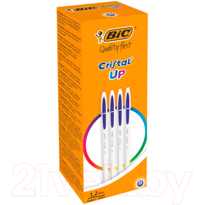 Ручка шариковая Bic Cristal Up / 949879 (синий)