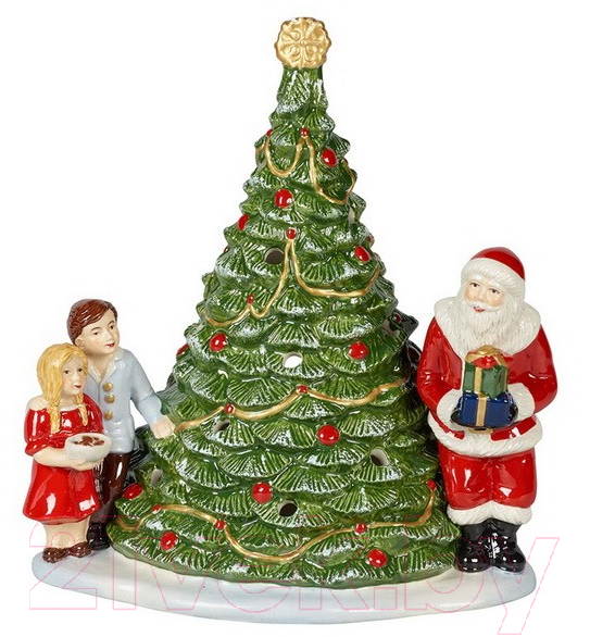 Подсвечник Villeroy & Boch Christmas Toys Санта с детьми / 14-8327-6641