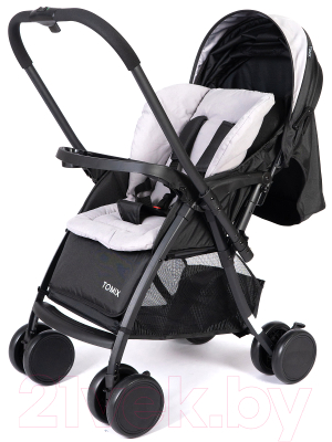 Детская прогулочная коляска Tomix Cosy V2 / HP-712 (черный)
