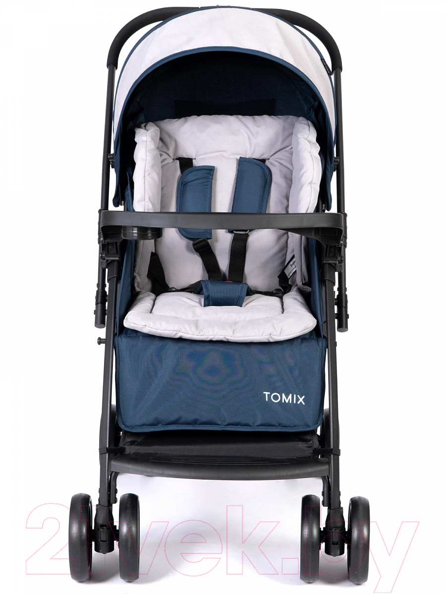 Детская прогулочная коляска Tomix Cosy V2 / HP-712 (темно-синий)