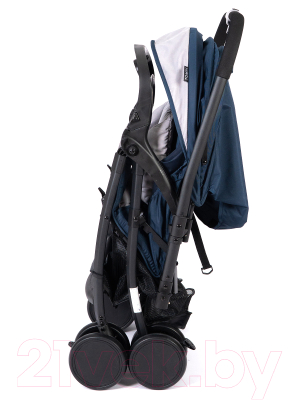 Детская прогулочная коляска Tomix Cosy V2 / HP-712 (темно-синий)