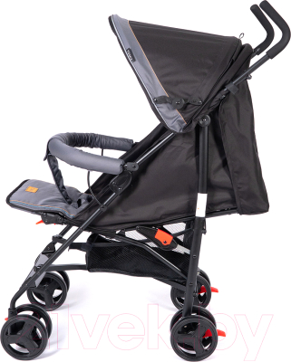 Детская прогулочная коляска Tomix Kika / HP-311 (черный/серый)