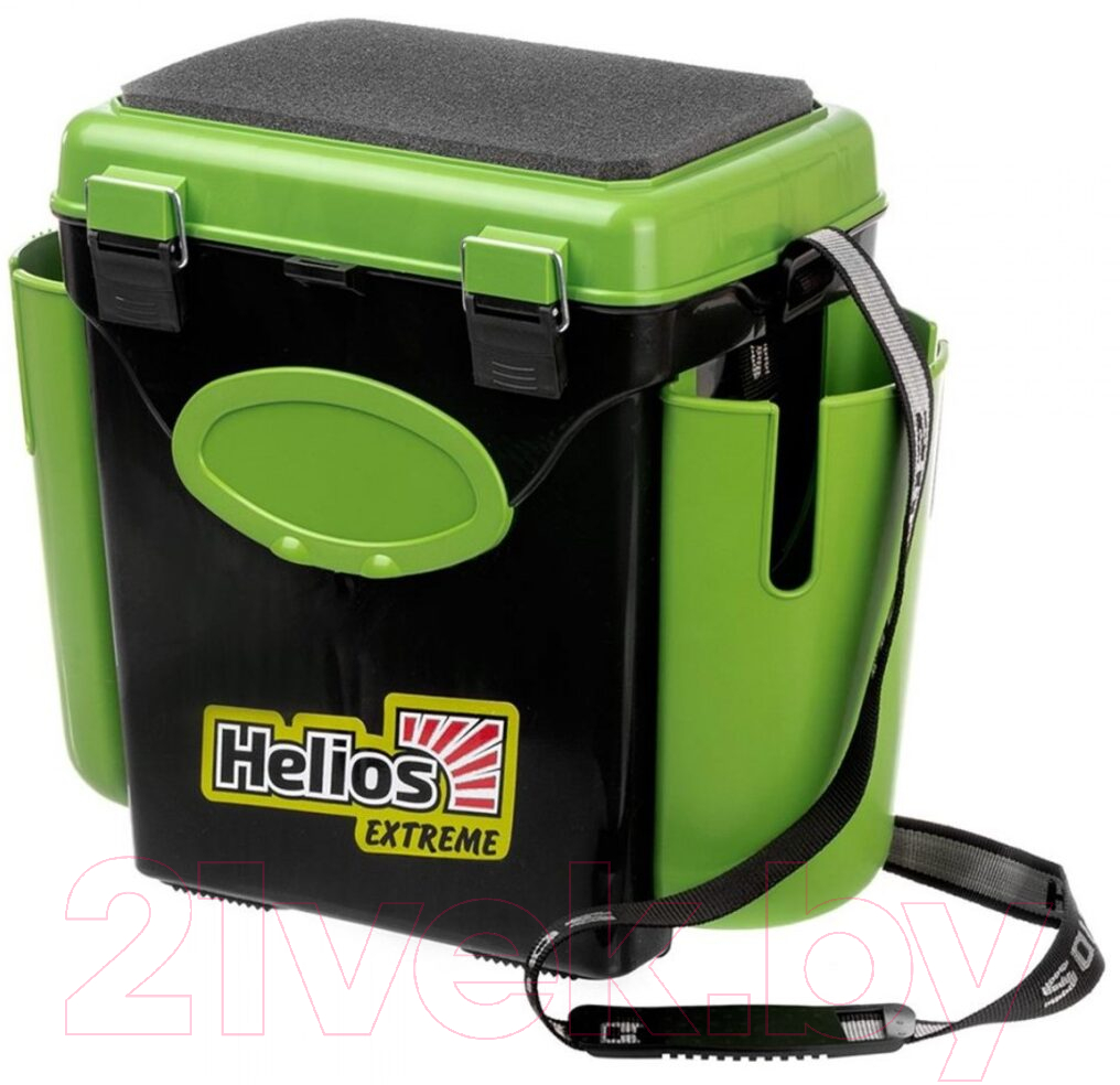 Ящик рыболовный Helios FishBox / 0064060 (10л, зеленый)