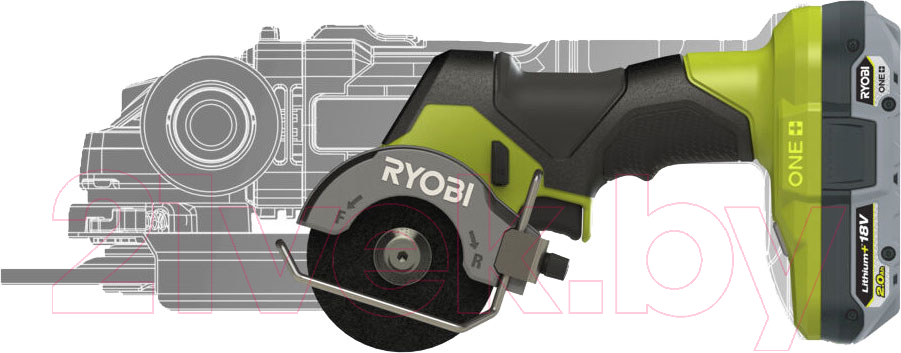 Дисковая пила Ryobi HP RCT18C-0 / 5133004953 (без батареи)