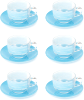 

Набор для чая/кофе Luminarc, Brush Mania Light Blue Q6015