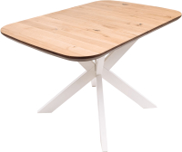 

Обеденный стол ОКА, Вейв 120-160x80x75