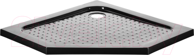 Душевой поддон Saniteco SN-P3-100/4 (100x100x4, черный)