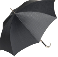 

Зонт-трость Pasotti, Pesce Silver Corda Black